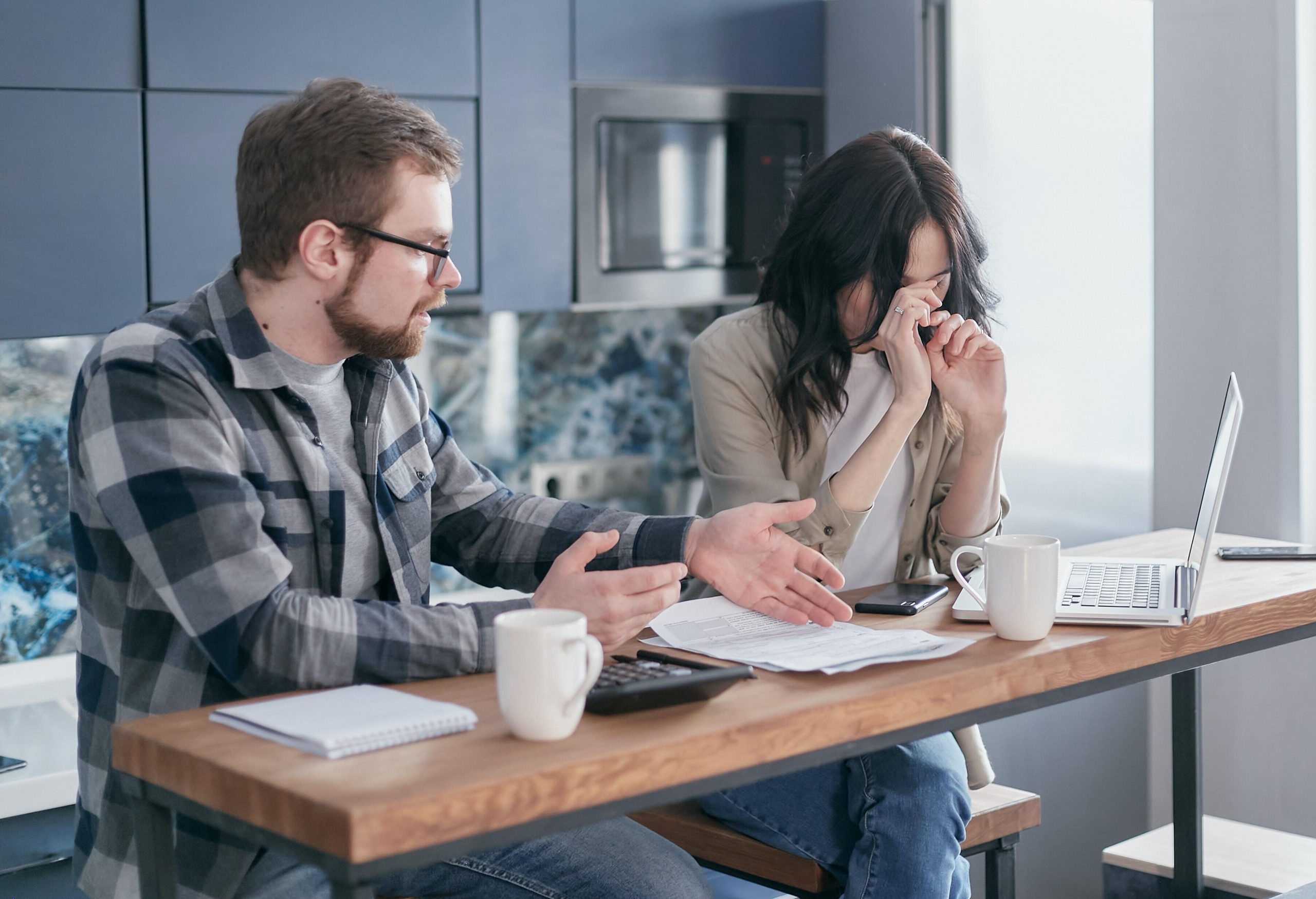 Couple stressed about rising energy prices